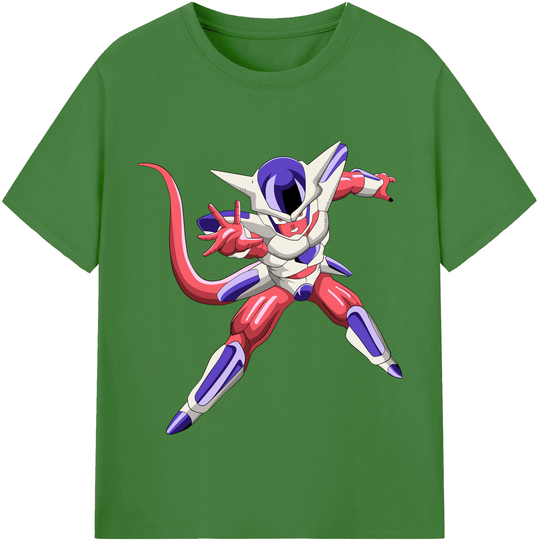 （画像用） ドラゴンボール フリーザ DRAGON BALL Frieza レディースカジュアルプリントTシャツ（綿100％）